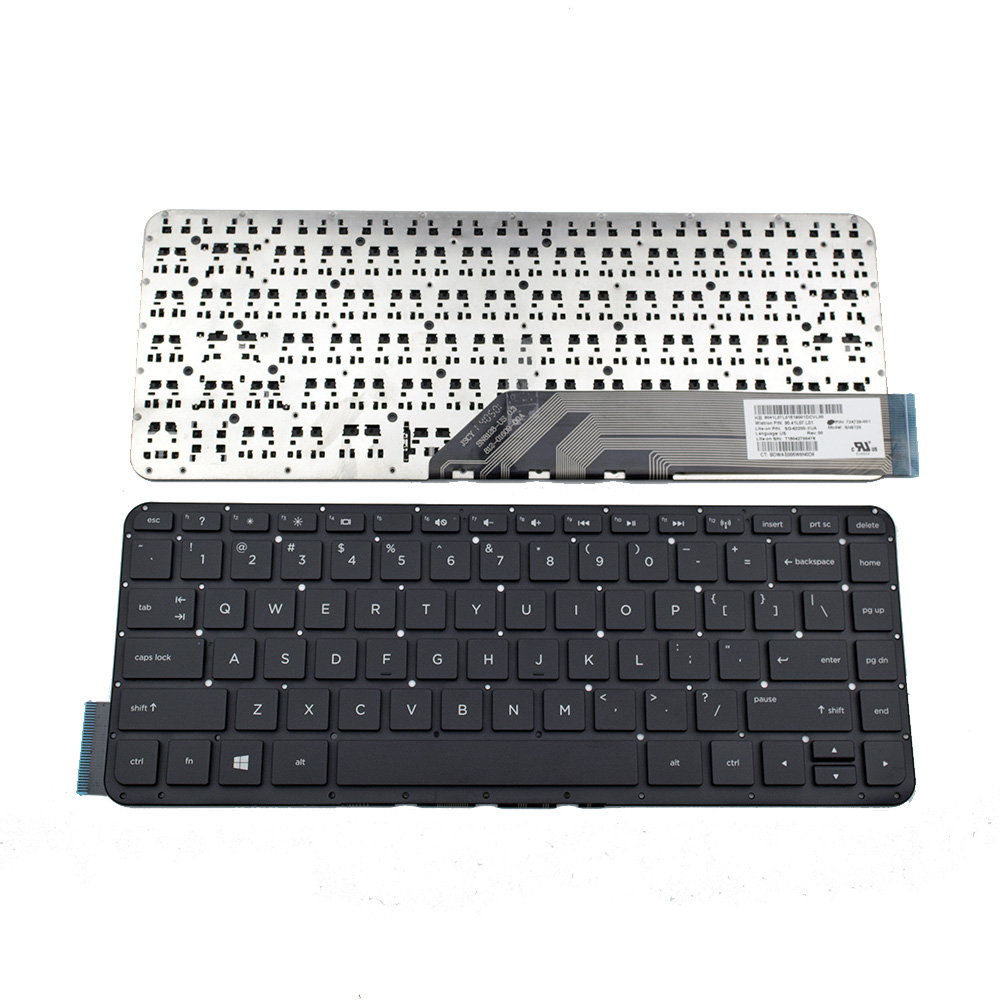 Клавиатура за лаптоп HP Pavilion X2 13-P 13Z-P Split 13-F 13-G 13-M 13T-G Black Without Frame US / Черна Без Рамка (Малък Ентър) | JAR Computers Клавиатура за лаптоп HP Pavilion X2 13-P 13Z-P Split 13-F 13-G 13-M 13T-G Black Without Frame US / Черна Без Рамка (Малък Ентър)