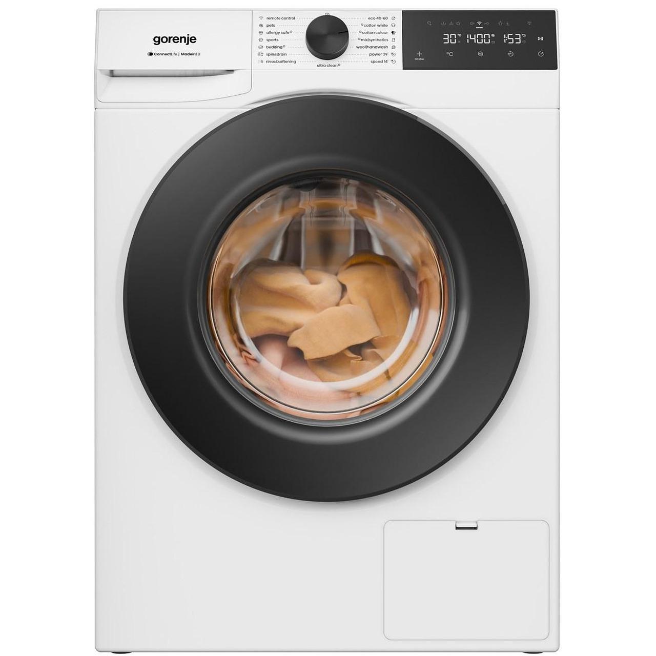 Пералня Gorenje WG474A21 , 1400 об./мин., 7.00 kg, A , Бял
