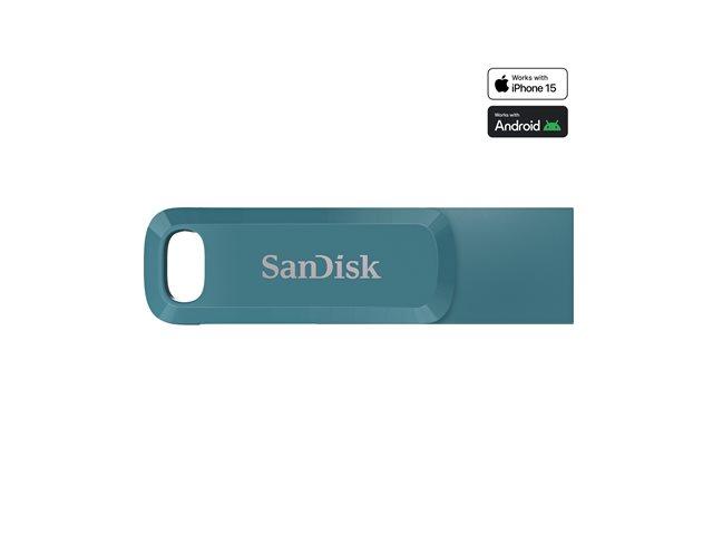 SANDISK Ultra Dual Drive Go USB Type-C Navagio Bay Global 512GB | JAR Computers SANDISK Ultra Dual Drive Go USB Type-C Navagio Bay Global 512GB
