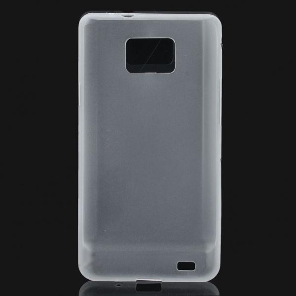 Силиконов калъф за Samsung Galaxy S2 i9100 (бял-прозрачен) | JAR Computers Силиконов калъф за Samsung Galaxy S2 i9100 (бял-прозрачен)