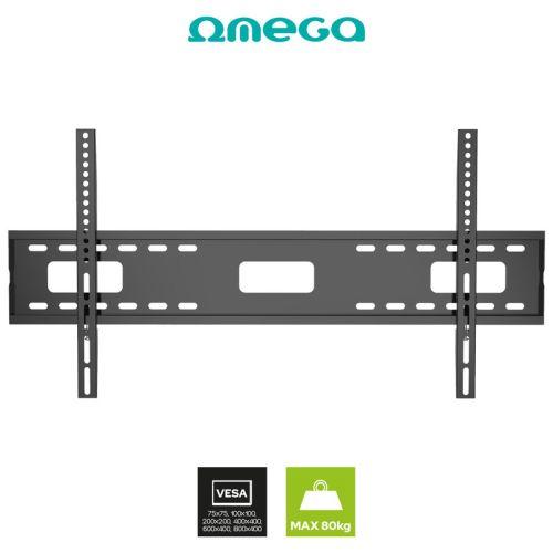 Стойка за телевизори с диагонал от 42 до 85 инча (сив) - Omega TV Mount Max Vesa 800x400 Fixed Pine | JAR Computers Стойка за телевизори с диагонал от 42 до 85 инча (сив) - Omega TV Mount Max Vesa 800x400 Fixed Pine