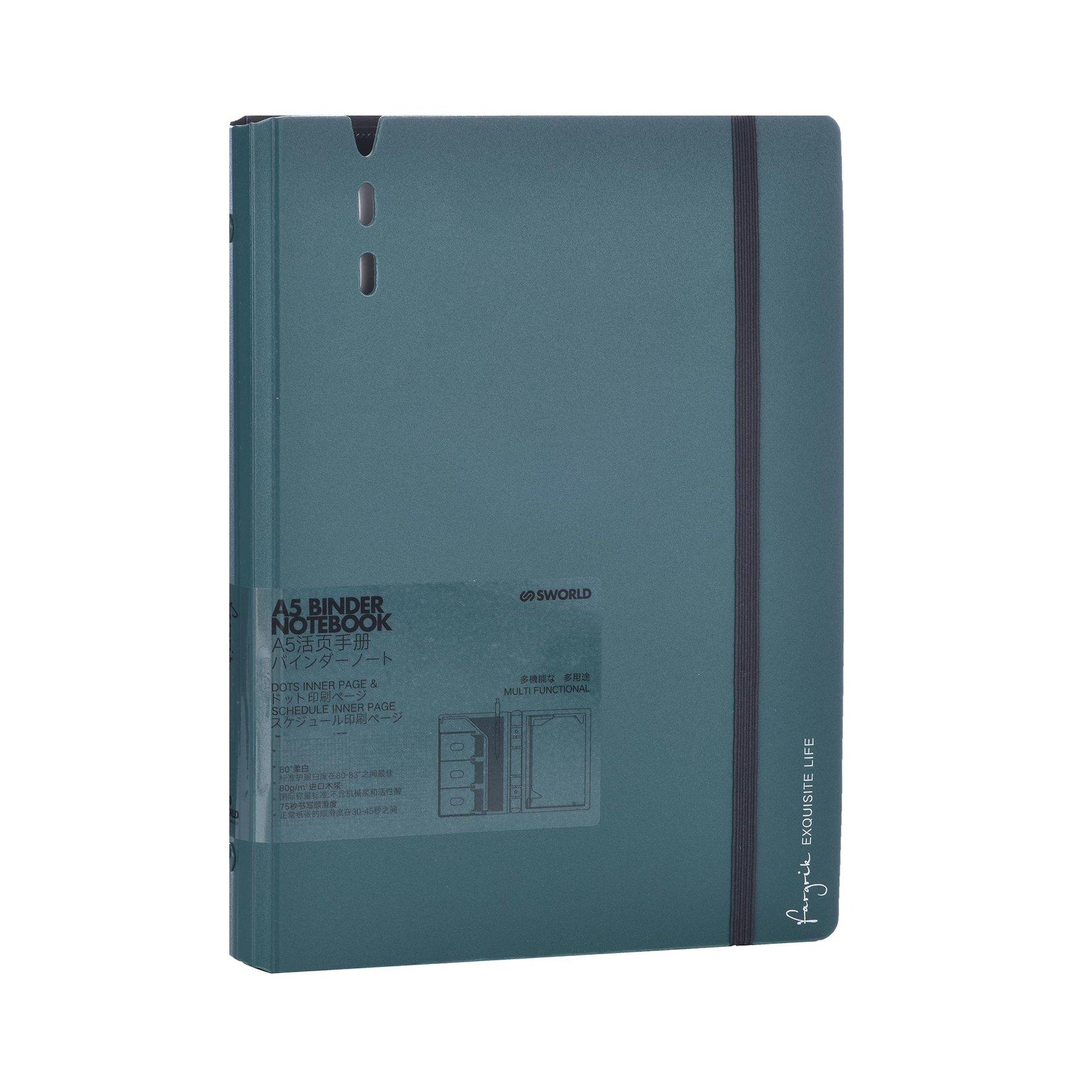 Sworld Органайзер Fargrik, A5, тъмнозелен