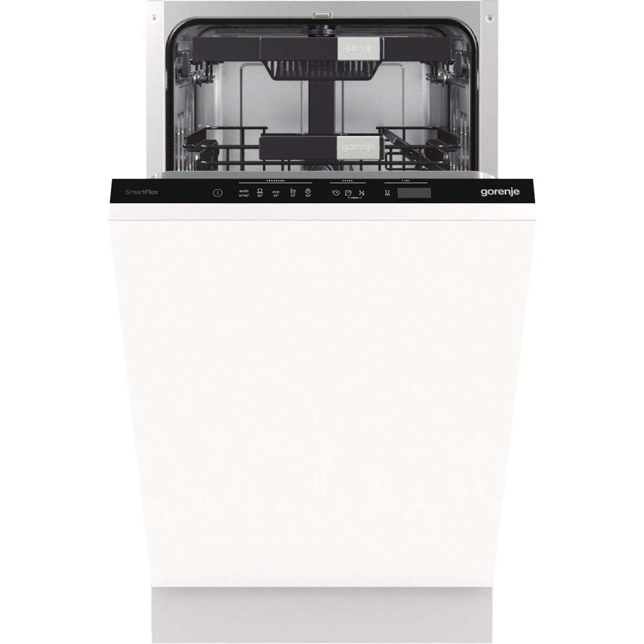 Съдомиялна машина за вграждане Gorenje GV583B10AD , 10 комплекта, 450 Ш, мм, B