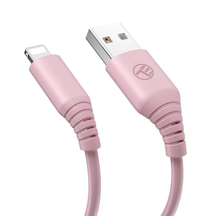 Tellur TLL155399 кабел за данни и зареждане USB-A към Lightning, 1 м, розов | JAR Computers Tellur TLL155399 кабел за данни и зареждане USB-A към Lightning, 1 м, розов