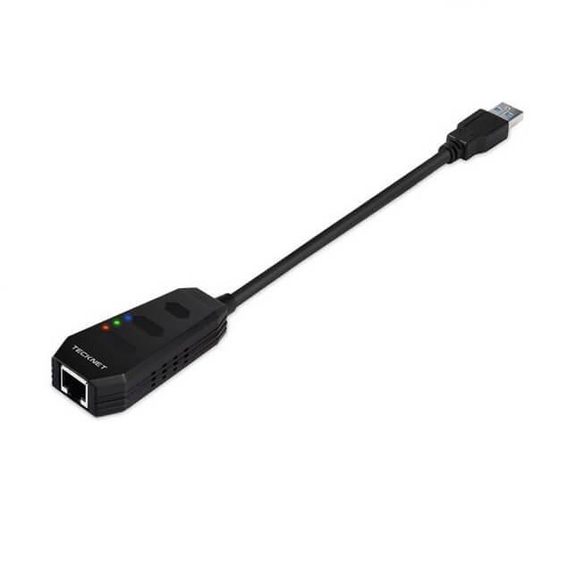 Адаптер USB 3.0 за компютри без Ethernet порт - TeckNet UL688G USB 3.0 to Gigabit Ethernet Network Adapter | JAR Computers Адаптер USB 3.0 за компютри без Ethernet порт - TeckNet UL688G USB 3.0 to Gigabit Ethernet Network Adapter