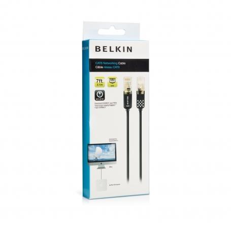 Belkin CAT6 мрежов кабел със Snagless конектори (4.5м) | JAR Computers Belkin CAT6 мрежов кабел със Snagless конектори (4.5м)