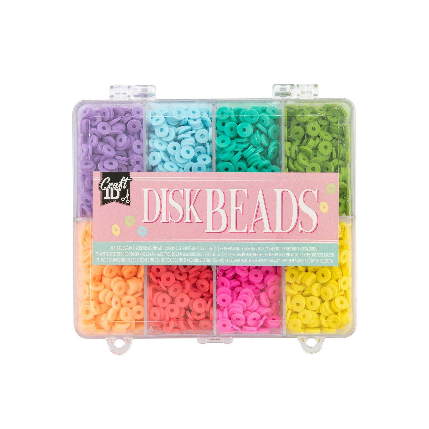 Craft ID Камъчета, 6 mm, 8 цвята, в кутия | JAR Computers Craft ID Камъчета, 6 mm, 8 цвята, в кутия
