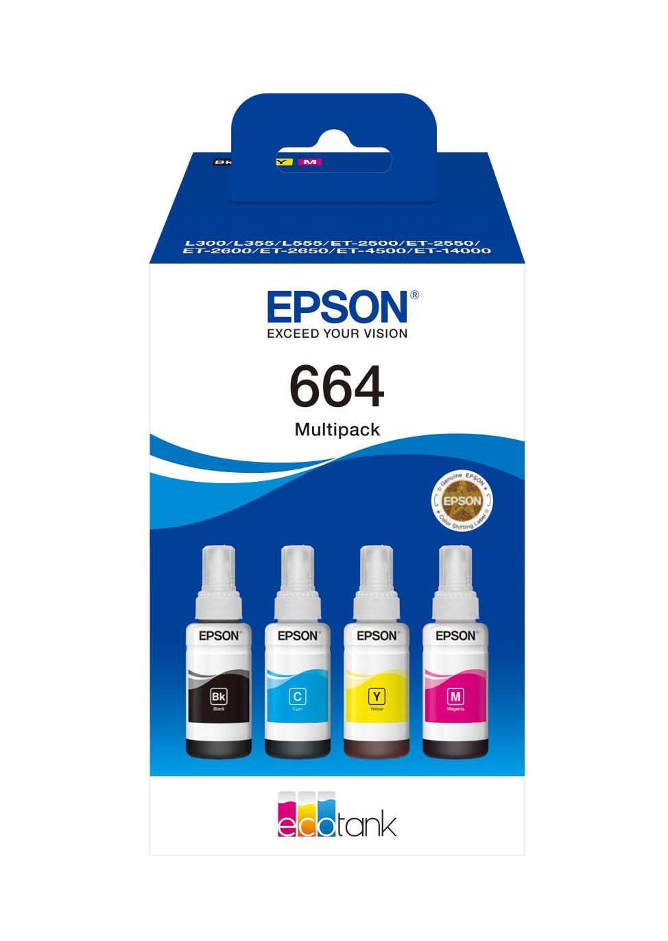 Epson 664 EcoTank Оригинал | JAR Computers Epson 664 EcoTank Оригинал