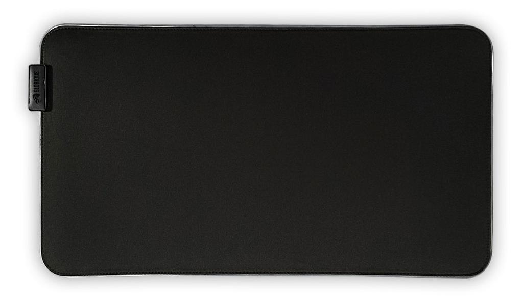 Гейминг подложка за мишка Glorious - GMP 2 GLED, XL Extended, RGB, черна