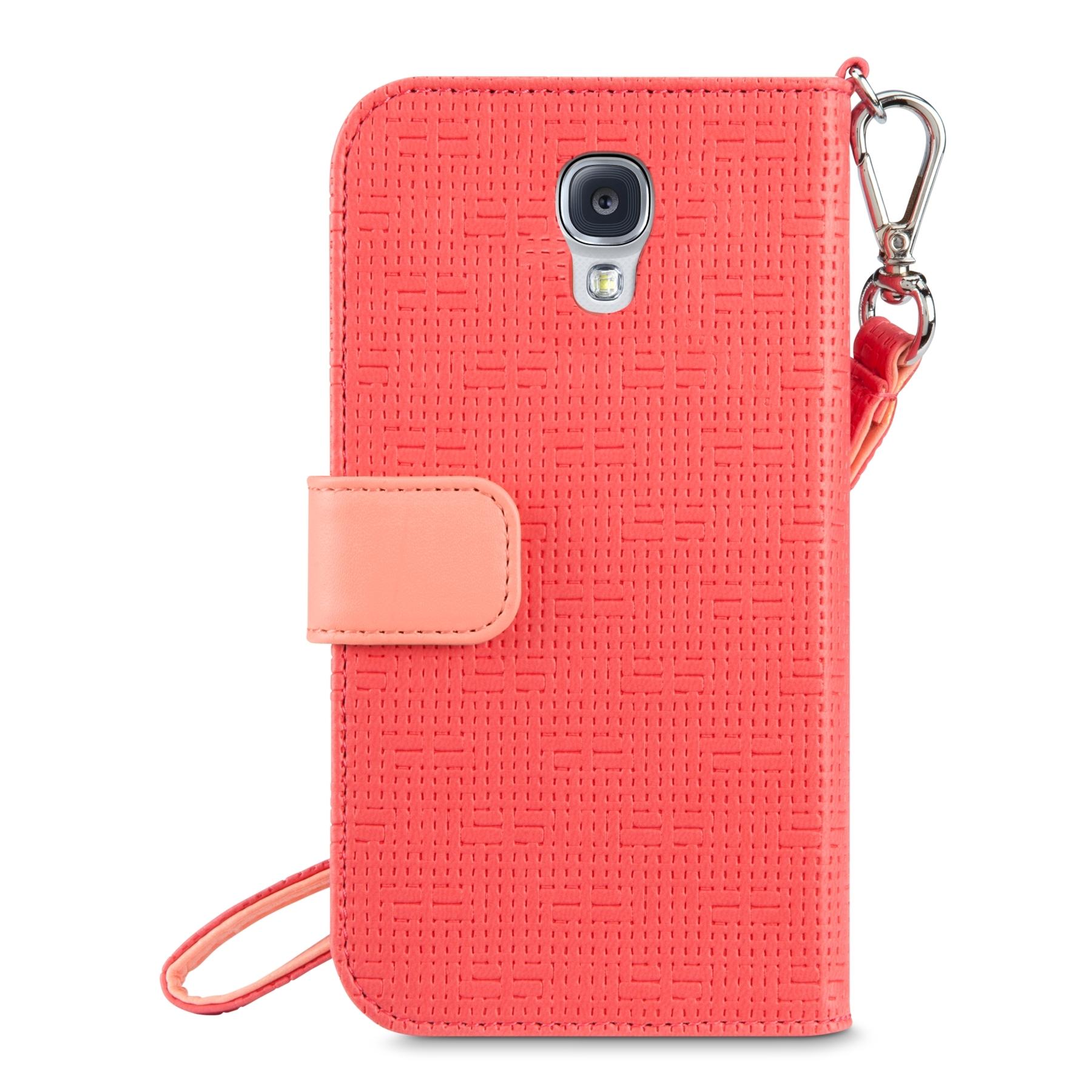 Кожен калъф за Samsung Galaxy S4 i9500 - Belkin Wristlet (розов) | JAR Computers Кожен калъф за Samsung Galaxy S4 i9500 - Belkin Wristlet (розов)