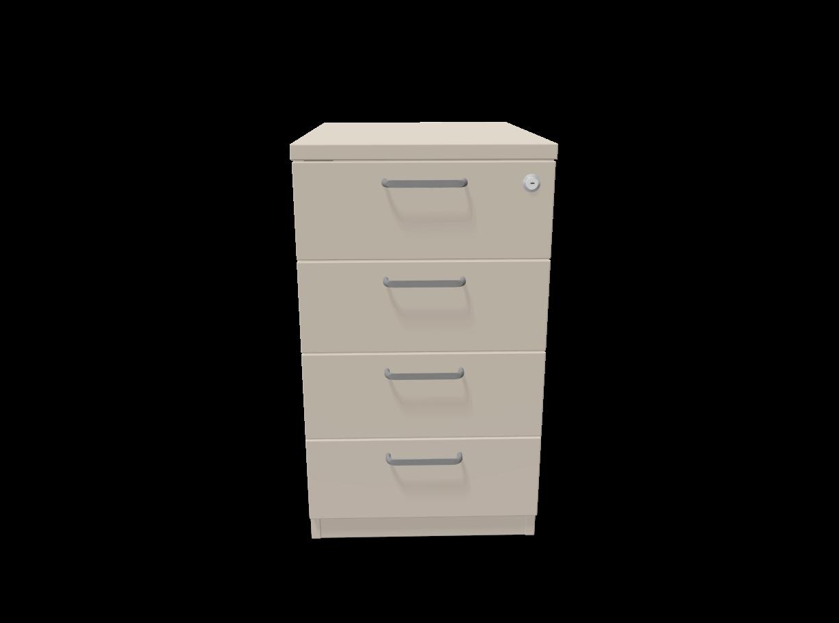 Контейнер с четири чекмеджета Easy Space 4D, 430х600х740мм, ПДЧ 18 мм, кашмир | JAR Computers Контейнер с четири чекмеджета Easy Space 4D, 430х600х740мм, ПДЧ 18 мм, кашмир