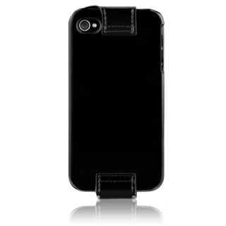 Вертикален кожен калъф за iPhone 4S/4 - More-Thing Shocking Collection (черен) | JAR Computers Вертикален кожен калъф за iPhone 4S/4 - More-Thing Shocking Collection (черен)