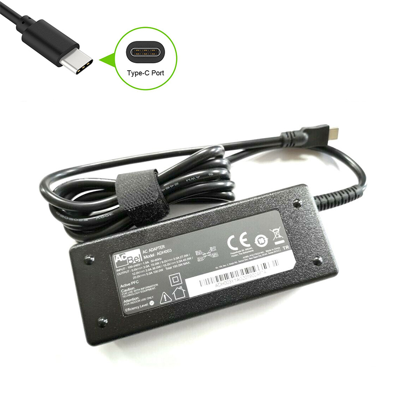 Оригинално Зарядно за лаптоп (Original Laptop Adapter) Type-C за Dell, HP, Lenovo, Apple - 100W | JAR Computers Оригинално Зарядно за лаптоп (Original Laptop Adapter) Type-C за Dell, HP, Lenovo, Apple - 100W