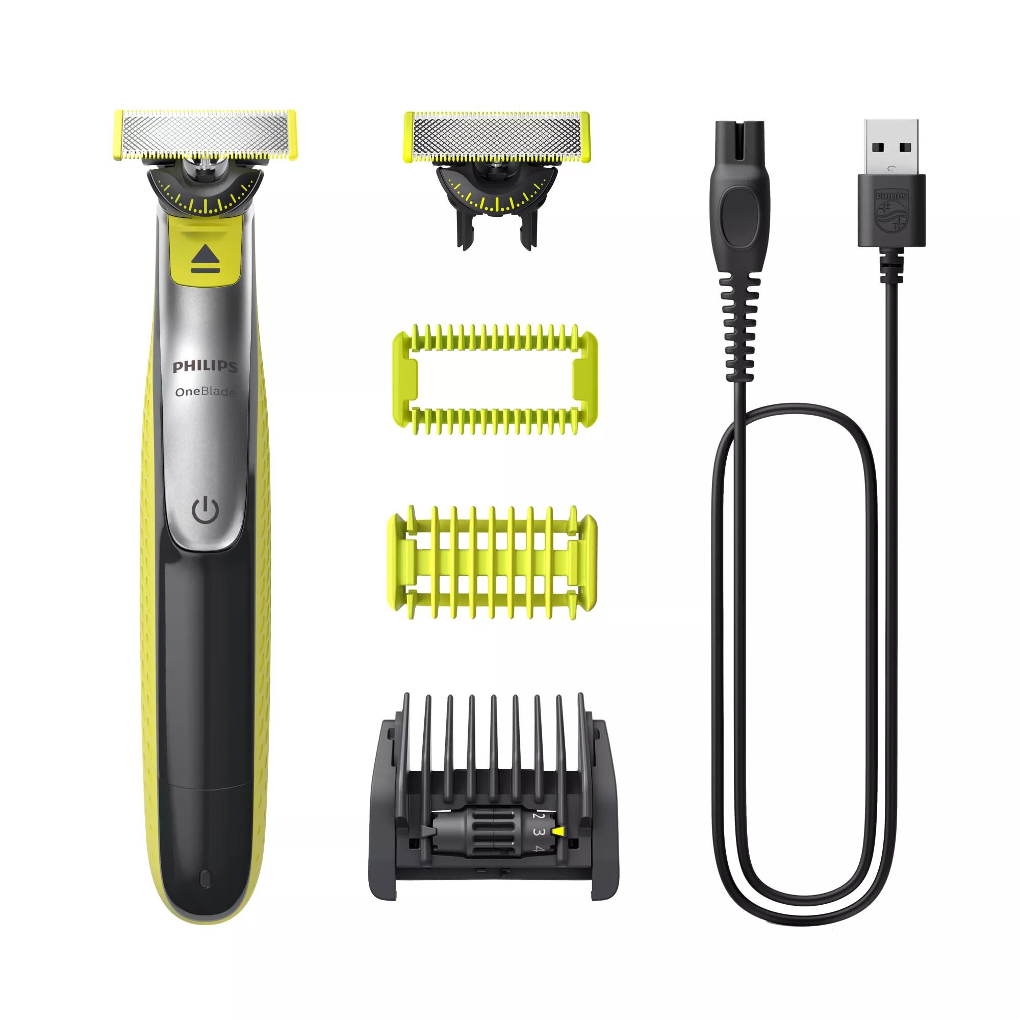 Philips QP2834/23 мъжка самобръсначка Фолио за самобръсначка Тример Дървени въглища, Лайм | JAR Computers Philips QP2834/23 мъжка самобръсначка Фолио за самобръсначка Тример Дървени въглища, Лайм