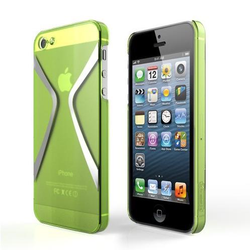 Тънък поликарбонатов кейс за iPhone 5, iPhone 5S, iPhone SE - Megix Case (зелен) | JAR Computers Тънък поликарбонатов кейс за iPhone 5, iPhone 5S, iPhone SE - Megix Case (зелен)