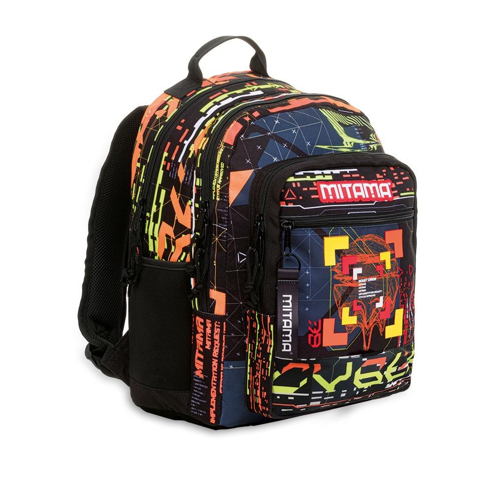 Ученическа раница MITAMA New Plus Metaverse, за момче, 4 отделения | JAR Computers Ученическа раница MITAMA New Plus Metaverse, за момче, 4 отделения