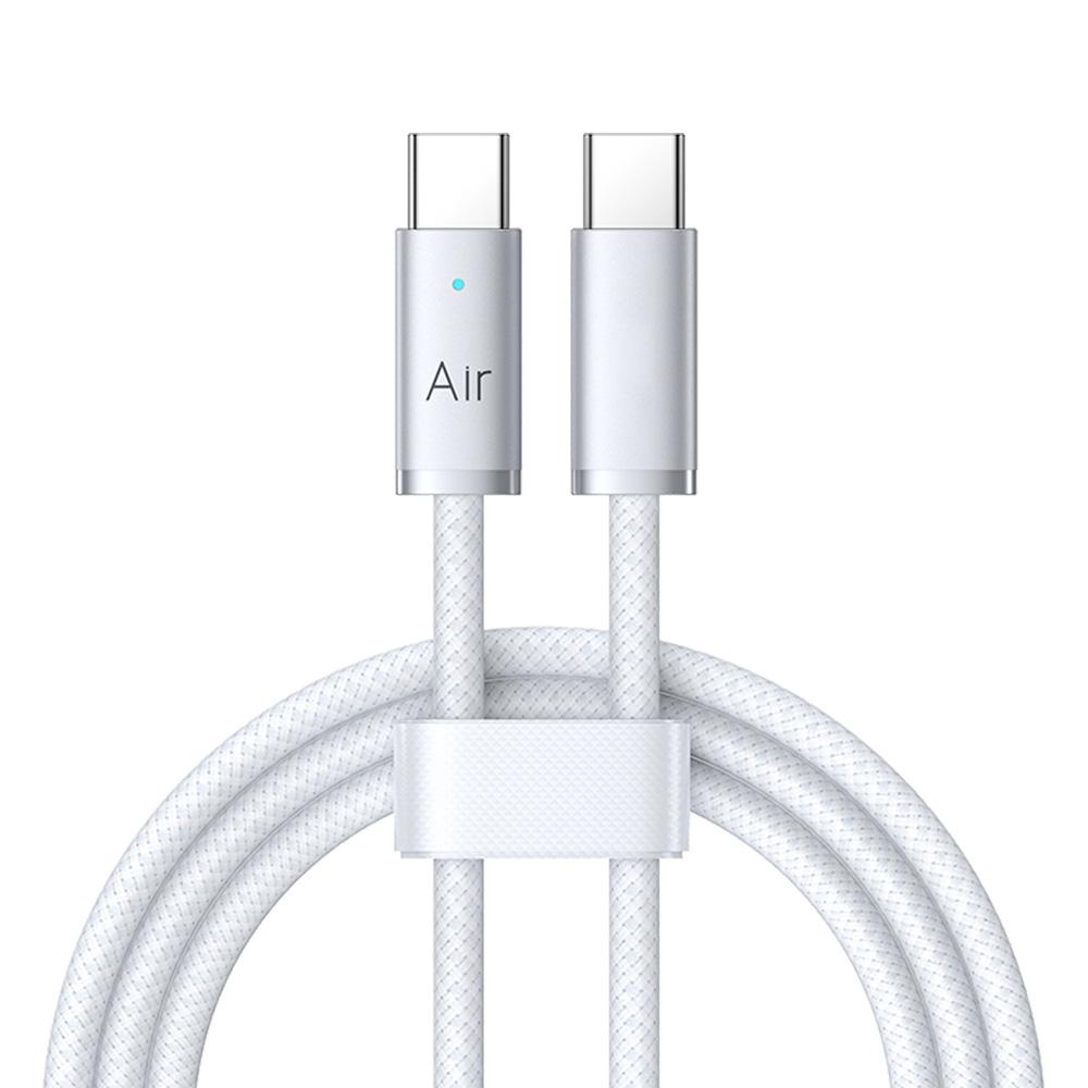 USB-C към USB-C PD кабел Xmart Air Series, 240W, 5A, бял | JAR Computers USB-C към USB-C PD кабел Xmart Air Series, 240W, 5A, бял