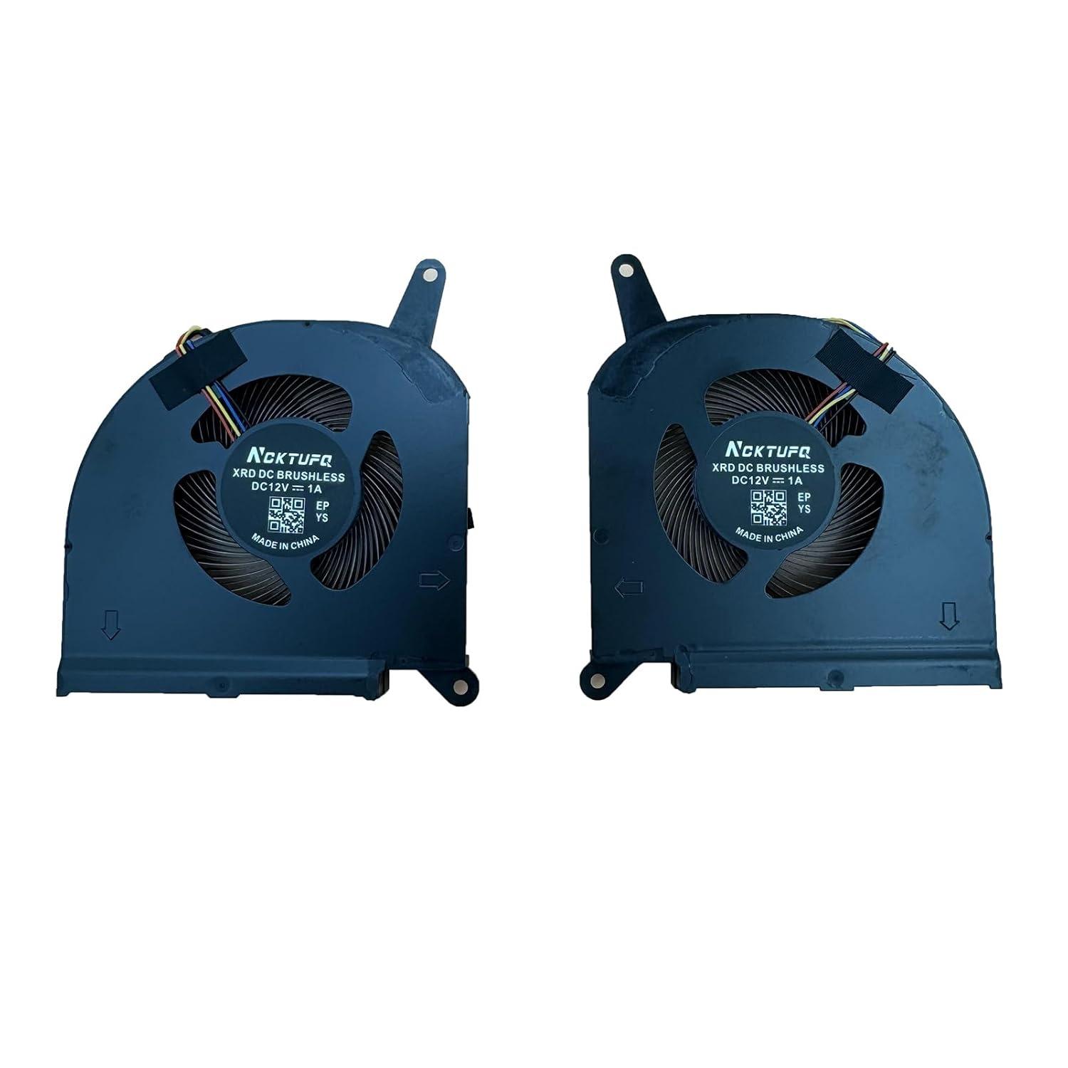 Вентилатори за лаптоп Gigabyte Aorus 15G 15P 17P Aero 15 17 (CPU + GPU) - 0.7cm