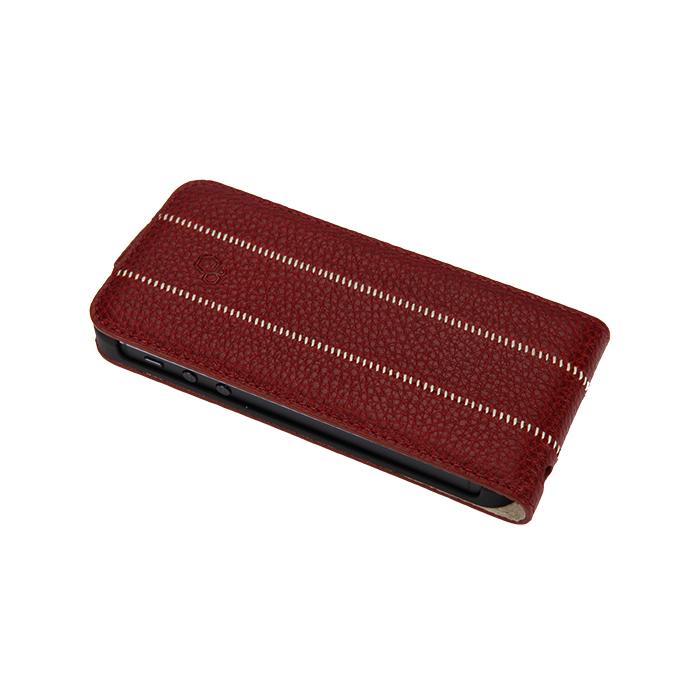 Вертикален калъф от естествена кожа за iPhone 5, iPhone 5S, iPhone SE - TTAF Flip Leather Case (бордо) | JAR Computers Вертикален калъф от естествена кожа за iPhone 5, iPhone 5S, iPhone SE - TTAF Flip Leather Case (бордо)