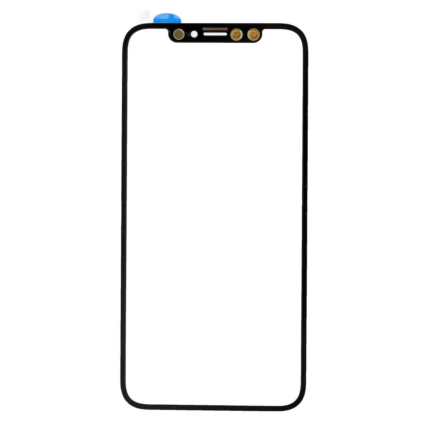 Външно стъкло с рамка и лещи за камерата за iPhone XS - OEM iPhone XS Glass Lens Screen and Frame Cold Pressed (черен) | JAR Computers Външно стъкло с рамка и лещи за камерата за iPhone XS - OEM iPhone XS Glass Lens Screen and Frame Cold Pressed (черен)
