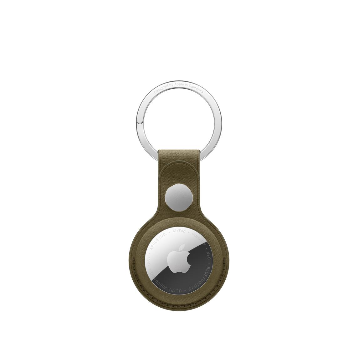 Apple AirTag FineWoven Key Ring – Dark Olive | JAR Computers Apple AirTag FineWoven Key Ring – Dark Olive