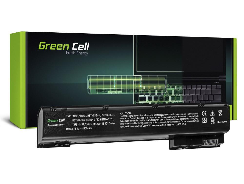 Батерия  за лаптоп GREEN CELL,  HP ZBook 15 G1 15 G2 17 G1 17 G2   AR08 AR08X   14,4V  4400mAh | JAR Computers Батерия  за лаптоп GREEN CELL,  HP ZBook 15 G1 15 G2 17 G1 17 G2   AR08 AR08X   14,4V  4400mAh