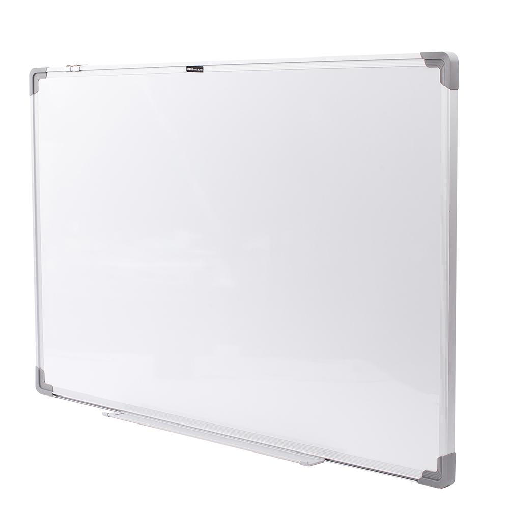 Бяла магнитна дъска Deli Universal E39033A, 900х600 мм, алуминиева рамка | JAR Computers Бяла магнитна дъска Deli Universal E39033A, 900х600 мм, алуминиева рамка