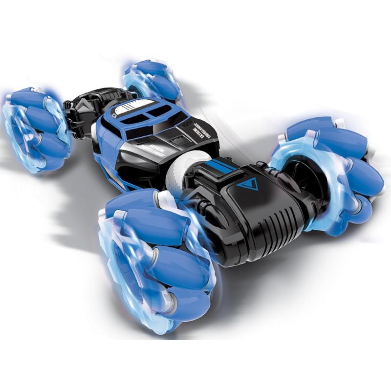 Детска кола с дистанционно управление - Lexibook RC50 Extreme Crosslander Rechargeable Radio Controlled Stunt Car (черен-син) | JAR Computers Детска кола с дистанционно управление - Lexibook RC50 Extreme Crosslander Rechargeable Radio Controlled Stunt Car (черен-син)