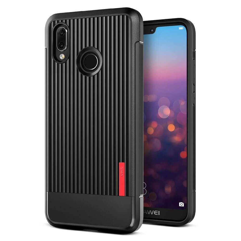 Хибриден удароустойчив кейс за Huawei P20 Lite - Verus Single Fit Label Case (черен) | JAR Computers Хибриден удароустойчив кейс за Huawei P20 Lite - Verus Single Fit Label Case (черен)