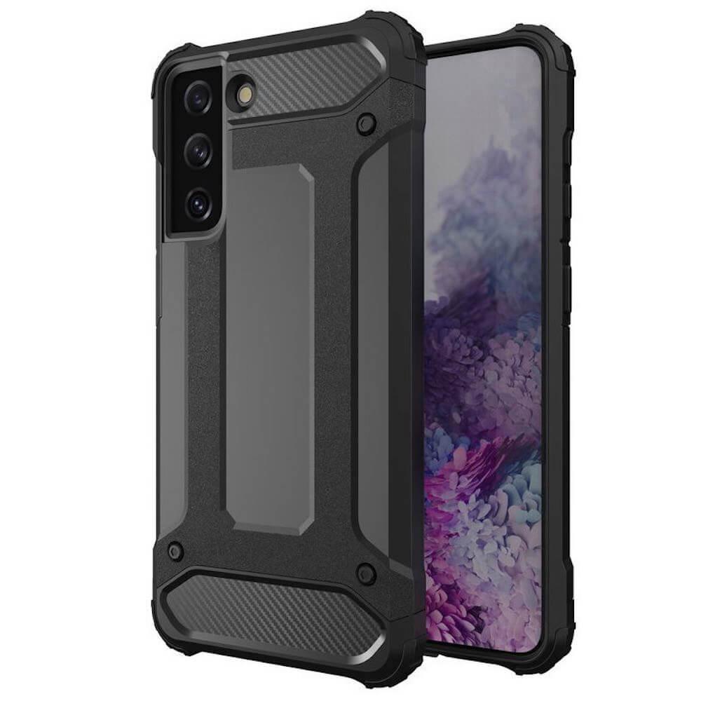 Хибриден удароустойчив кейс за Samsung Galaxy S22 Ultra - Hybrid Armor Case (черен) | JAR Computers Хибриден удароустойчив кейс за Samsung Galaxy S22 Ultra - Hybrid Armor Case (черен)