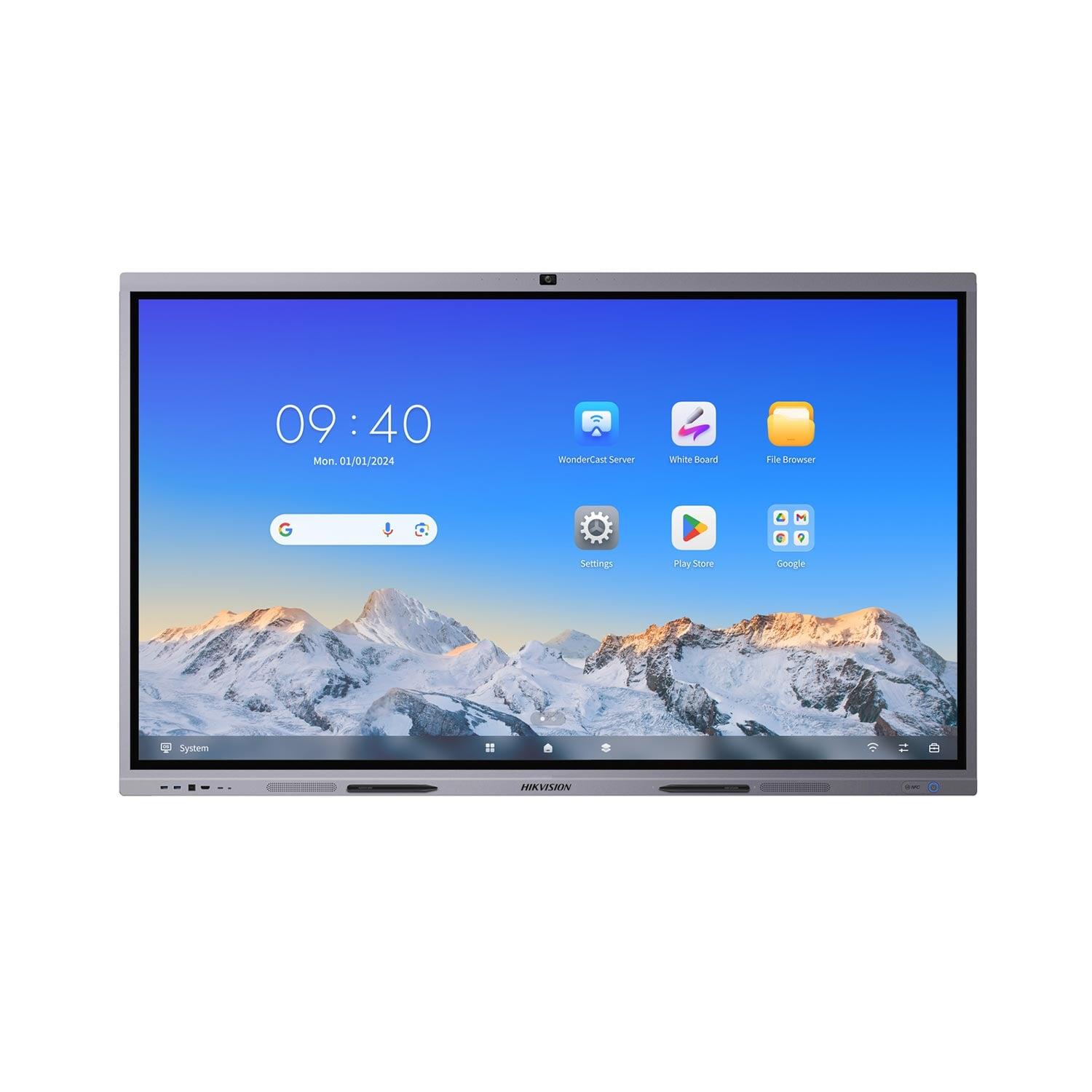 Интерактивен дисплей Hikvision DS-D5C65RB/B, 65'', NFC, EDLA, с камера, DLED, 400 cd/m2, 60 Hz | JAR Computers Интерактивен дисплей Hikvision DS-D5C65RB/B, 65'', NFC, EDLA, с камера, DLED, 400 cd/m2, 60 Hz