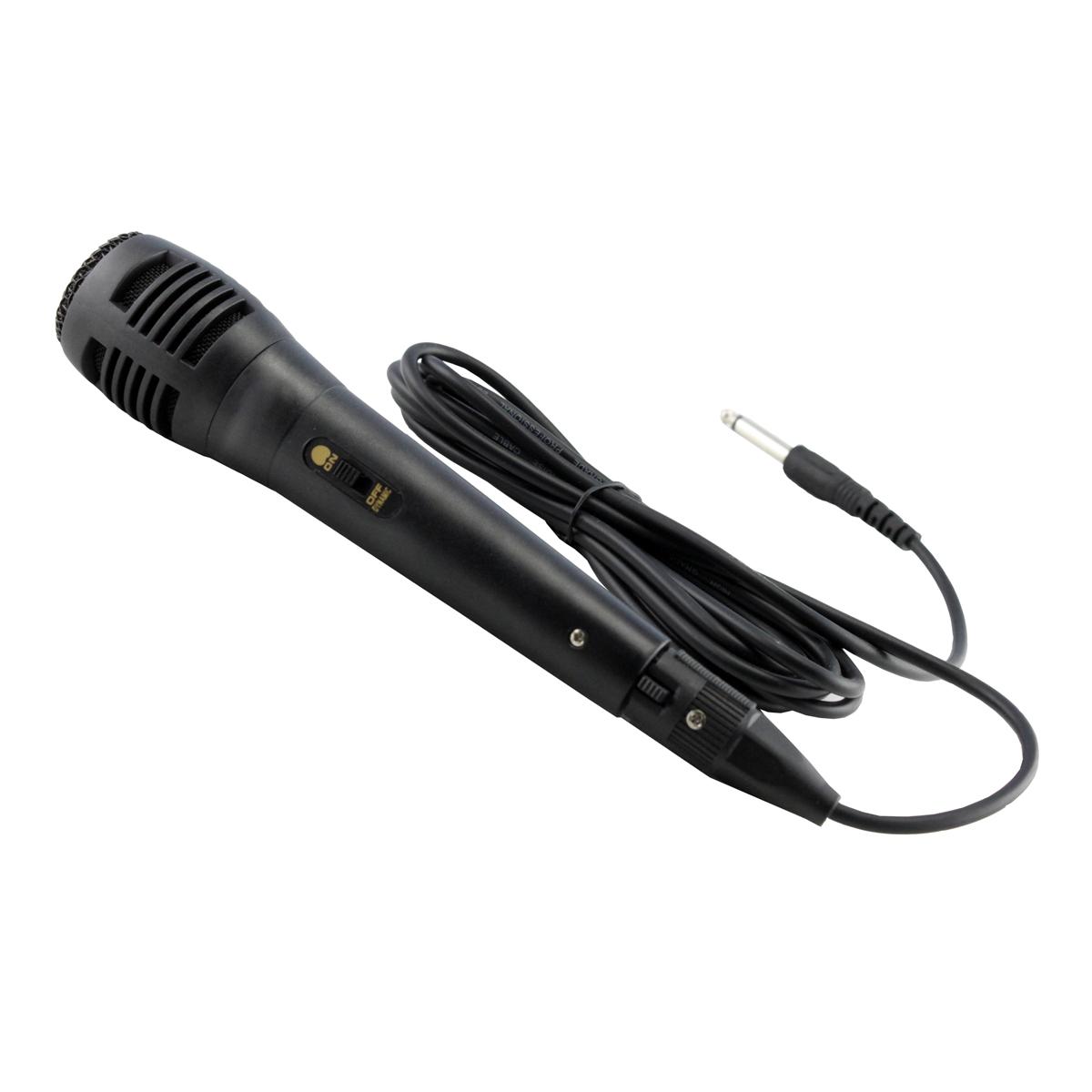 Кабелен микрофон с 6.5 мм жак за свързване към високоговорители - Omega Wired Microphone For Speakers 6.5 mm jack (черен) | JAR Computers Кабелен микрофон с 6.5 мм жак за свързване към високоговорители - Omega Wired Microphone For Speakers 6.5 mm jack (черен)