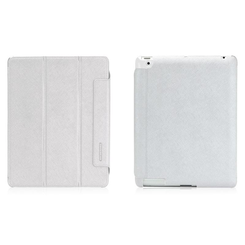 Кожен кейс и поставка за iPad 4, iPad 3, iPad 2 - Tunewear LeatherLook (бял) | JAR Computers Кожен кейс и поставка за iPad 4, iPad 3, iPad 2 - Tunewear LeatherLook (бял)