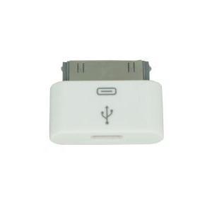 MicroUSB към Dock адаптер за iPhone, iPad, iPod (бял) | JAR Computers MicroUSB към Dock адаптер за iPhone, iPad, iPod (бял)