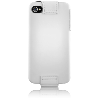 Вертикален кожен калъф за iPhone 4S/4 - More-Thing Shocking Collection (бял) | JAR Computers Вертикален кожен калъф за iPhone 4S/4 - More-Thing Shocking Collection (бял)