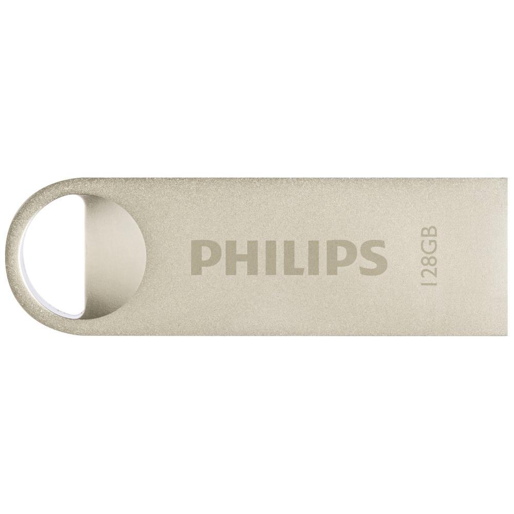 Philips Moon 128GB USB 2.0 Stick Ασημί (FM12FD160B/00) (PHIFM12FD160B-00) | JAR Computers Philips Moon 128GB USB 2.0 Stick Ασημί (FM12FD160B/00) (PHIFM12FD160B-00)