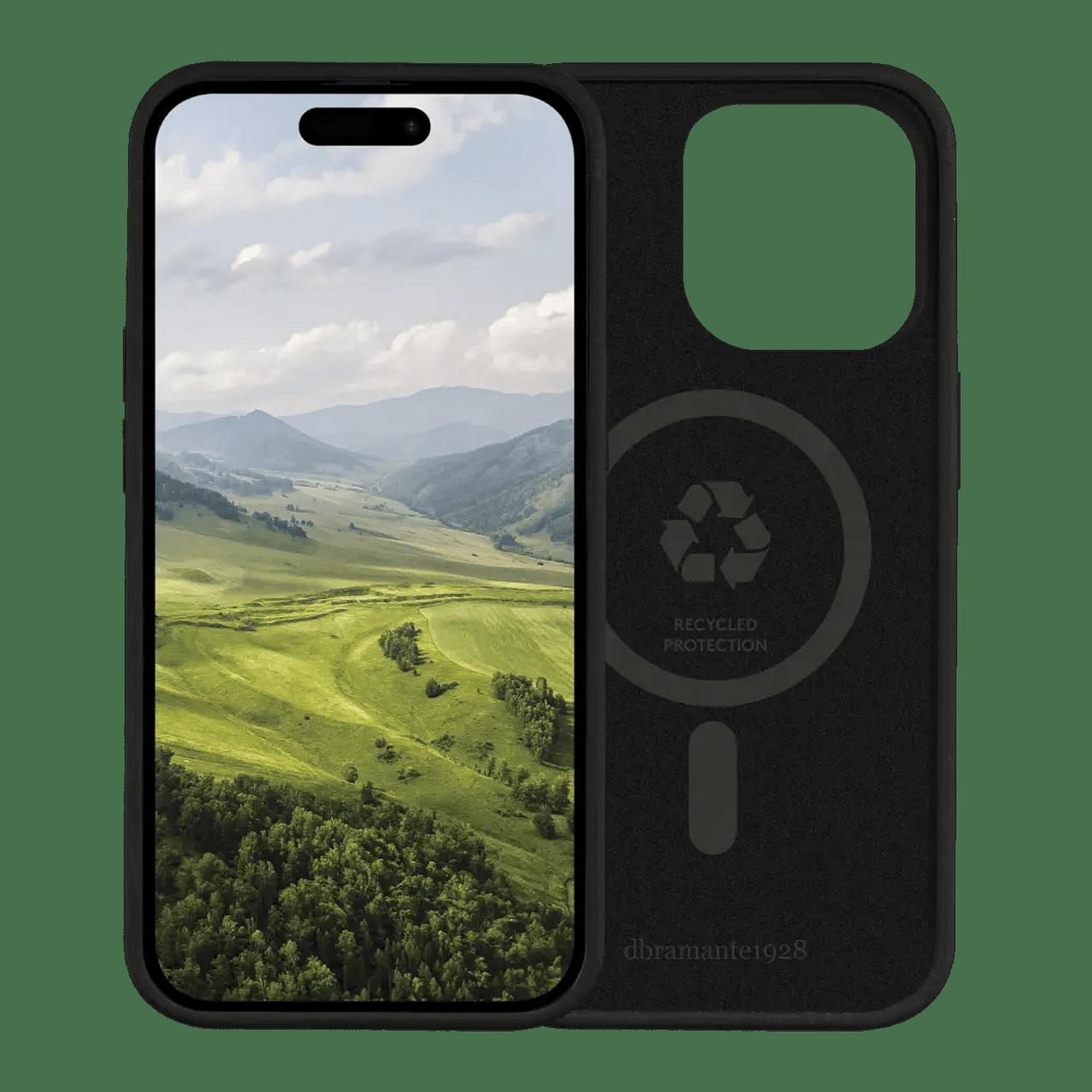 Силиконов калъф dbramante1928 Monaco Magsafe Case за Apple iPhone 15 Pro Max, Черен | JAR Computers Силиконов калъф dbramante1928 Monaco Magsafe Case за Apple iPhone 15 Pro Max, Черен