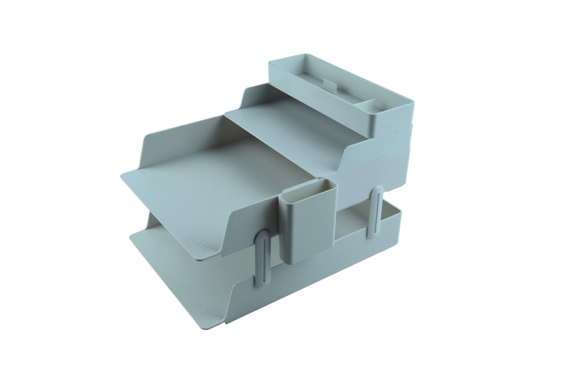 Sworld Хоризонтална поставка-органайзер, зелена