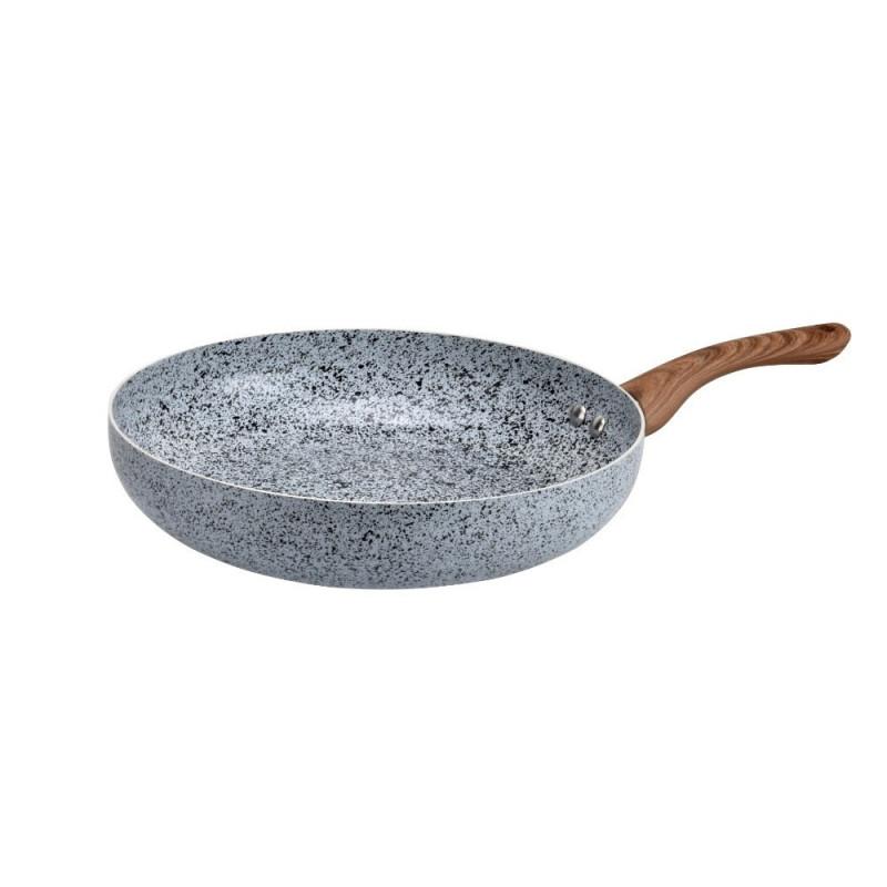 Тиган Oliver Voltz Siena OV51319J14, 14 см, Мраморно покритие, Индукция, Сив