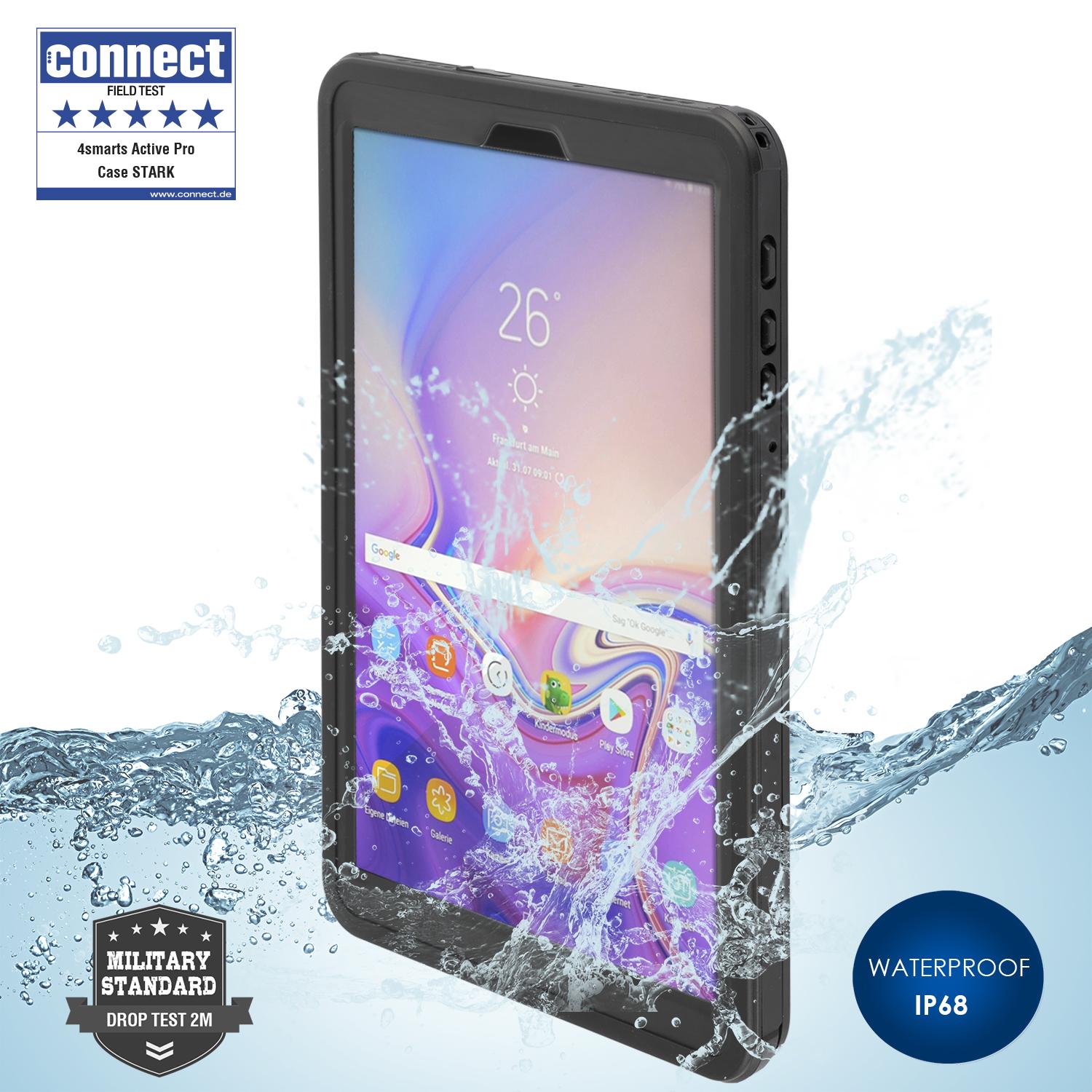 Ударо и водоустойчив калъф за Samsung Galaxy Tab A 10.5 - 4smarts Rugged Case Active Pro STARK (черен) | JAR Computers Ударо и водоустойчив калъф за Samsung Galaxy Tab A 10.5 - 4smarts Rugged Case Active Pro STARK (черен)