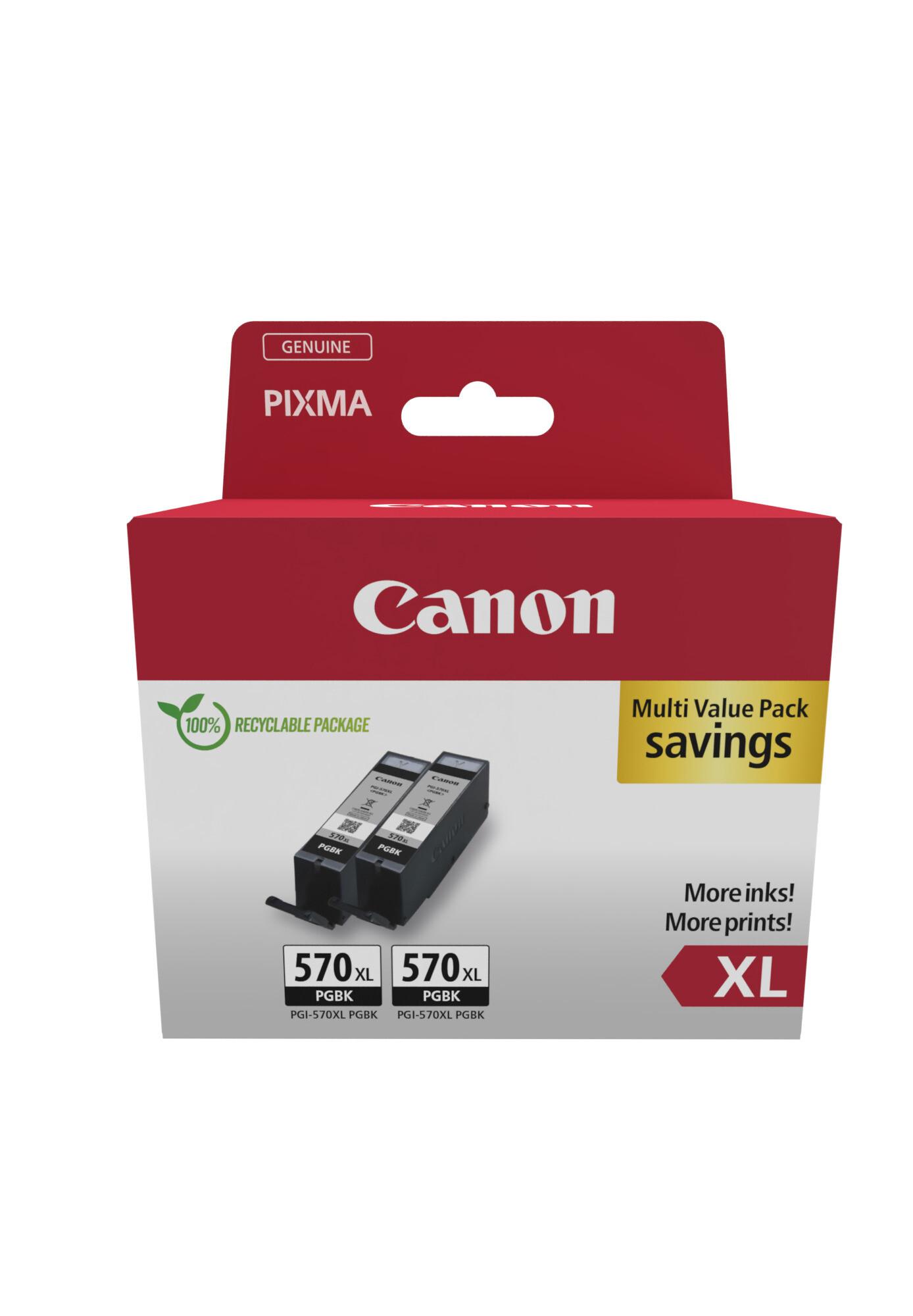 Canon 0318C010 глава и патрон за мастиленоструен принтер 2 броя Оригинал Висок (XL) добив Черен | JAR Computers Canon 0318C010 глава и патрон за мастиленоструен принтер 2 броя Оригинал Висок (XL) добив Черен