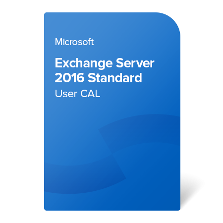 Exchange Server 2016 Standard User CAL електронен сертификат | JAR Computers Exchange Server 2016 Standard User CAL електронен сертификат
