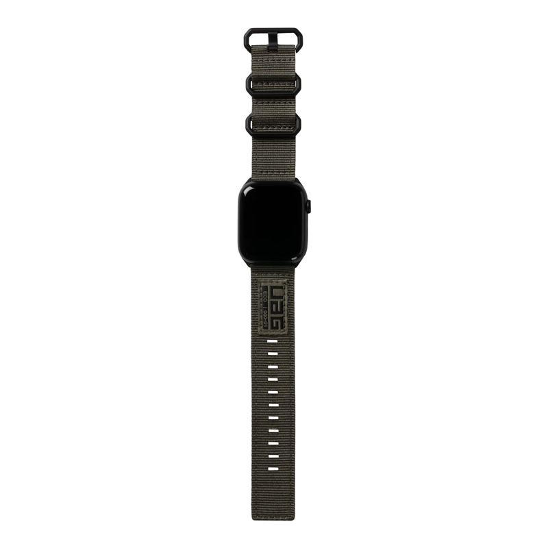 Изключително здрава текстилна каишка за Apple Watch 42мм, 44мм, 45мм, 46мм, Ultra, Ultra 2 49мм - Urban Armor Gear Active Nato Eco Strap (зелен) | JAR Computers Изключително здрава текстилна каишка за Apple Watch 42мм, 44мм, 45мм, 46мм, Ultra, Ultra 2 49мм - Urban Armor Gear Active Nato Eco Strap (зелен)