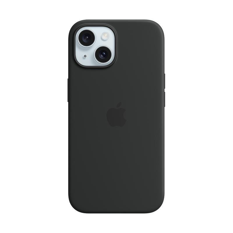 Калъф Apple iPhone 15 Silicone Black mt0j3