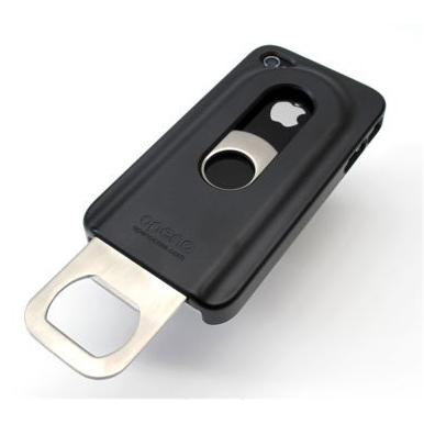 Кейс и отварачка за бутилки за iPhone 4S - Opena bottle opener (черен) | JAR Computers Кейс и отварачка за бутилки за iPhone 4S - Opena bottle opener (черен)