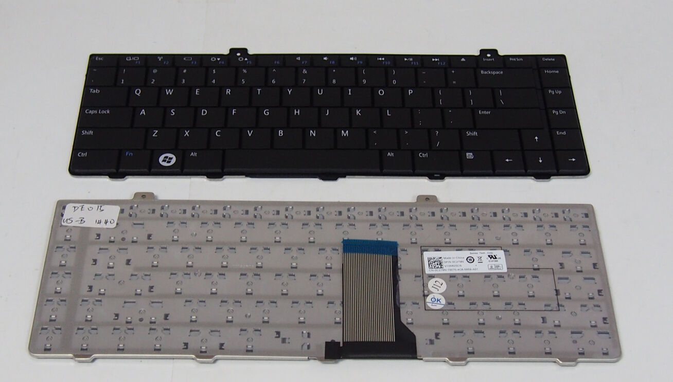 Клавиатура за лаптоп Dell Inspiron 13 1320 1440 Черна с Кирилица / Black | JAR Computers Клавиатура за лаптоп Dell Inspiron 13 1320 1440 Черна с Кирилица / Black