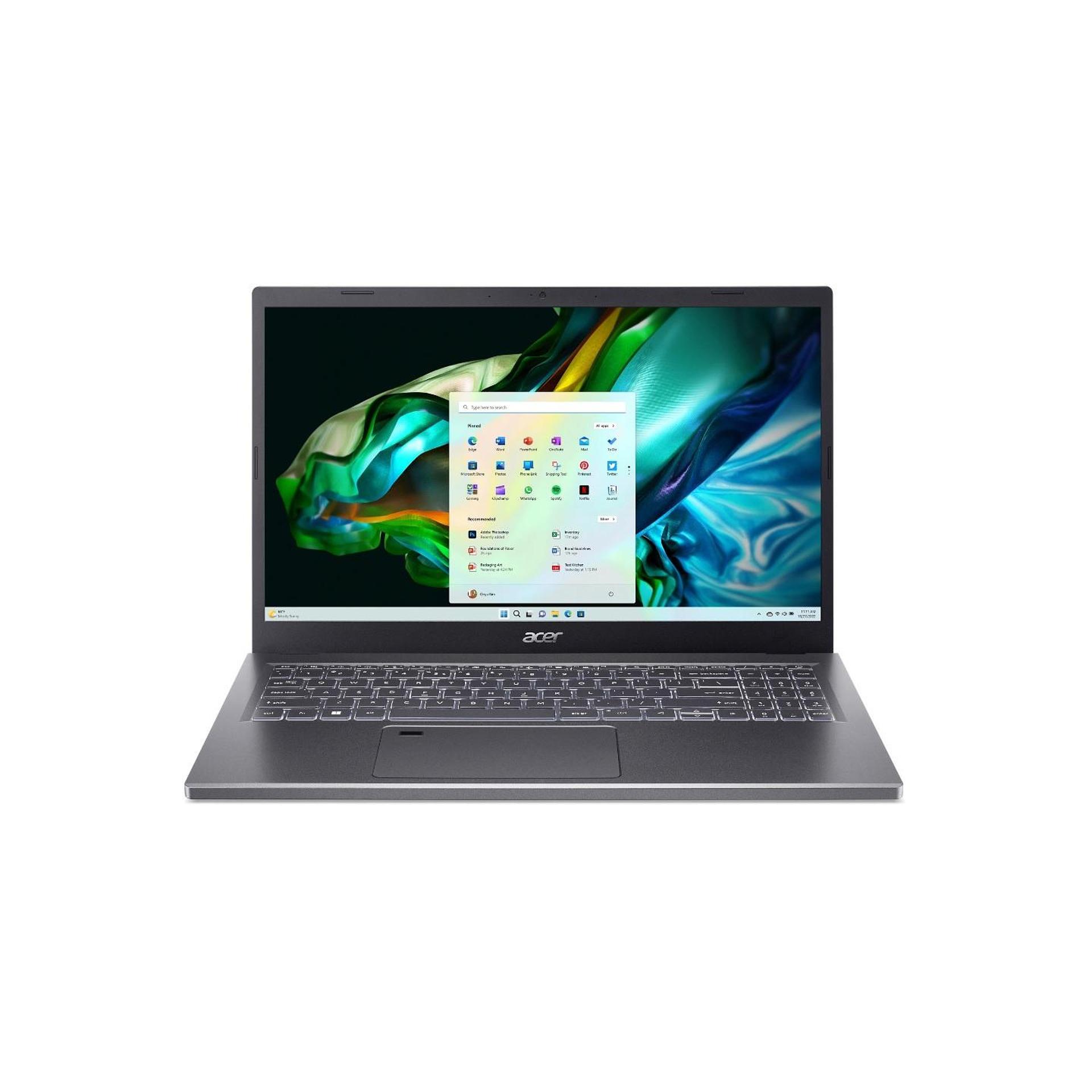 Лаптоп ACER ASPIRE 5 A515-58M-535Q NX.KHGEX.00L , 15.60 , Intel Core i5-1335U (10 cores) , 512GB SSD , 32 , Intel Iris Xe Graphics , Windows