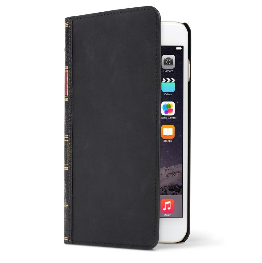 Луксозен кожен калъф (с кейс) тип портфейл за iPhone 6, iPhone 6S - TwelveSouth BookBook (черен) | JAR Computers Луксозен кожен калъф (с кейс) тип портфейл за iPhone 6, iPhone 6S - TwelveSouth BookBook (черен)