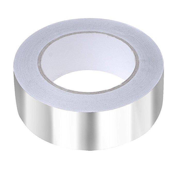 Tin Foil High Temperature Tape 15мм x 20м. - професионално алуминиево тиксо за изолация за топлоотделящи елементи