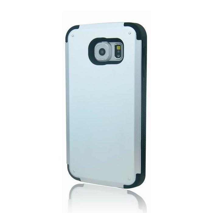 Удароустойчив хибриден кейс за Samsung Galaxy S6 Edge Plus - TIPX Cardstan Case (бял) | JAR Computers Удароустойчив хибриден кейс за Samsung Galaxy S6 Edge Plus - TIPX Cardstan Case (бял)